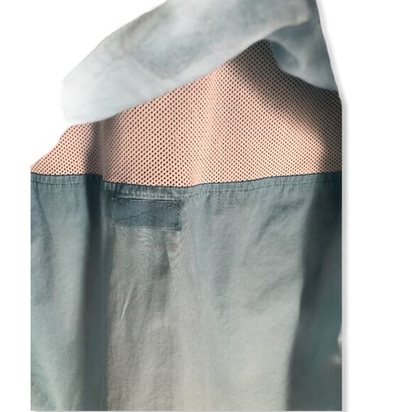 Magellan Blue Vented Sportswear Short Sleeve Shirt size Small - Picture 6 of 6